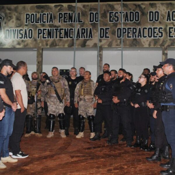 Ação integrada é realizada no Complexo Penitenciário de Rio Branco