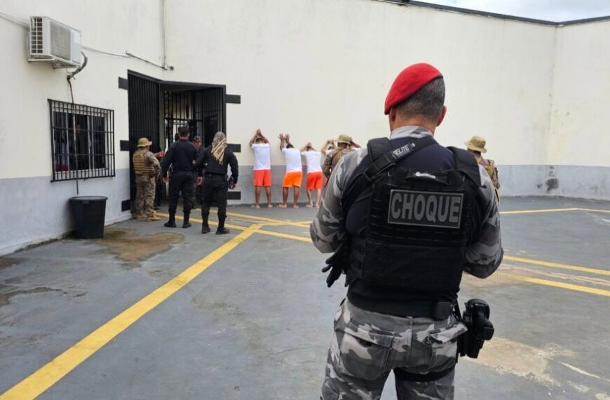 Operação Casa Maior cumpre mandados de prisão dentro de unidades prisionais de Rio Branco