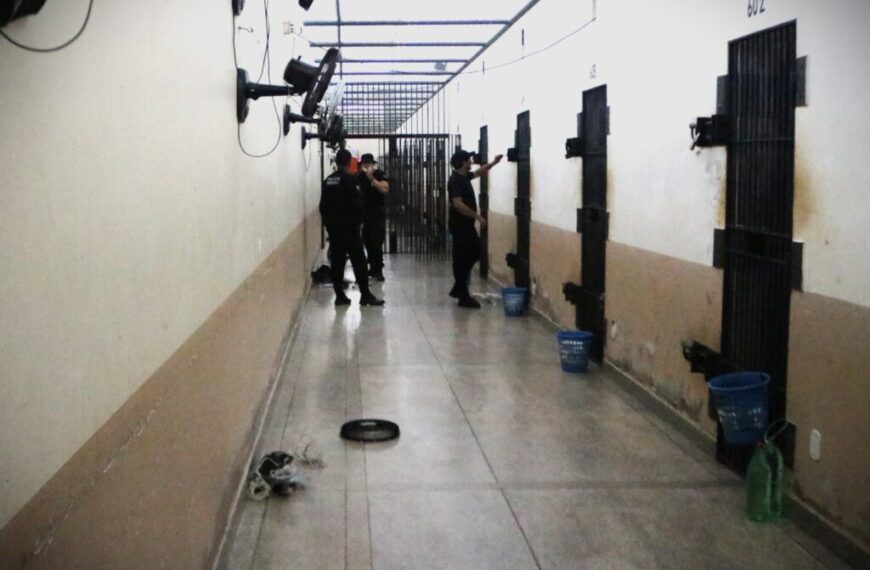 Polícia Penal realiza operação integrada no Complexo Penitenciário de Rio Branco