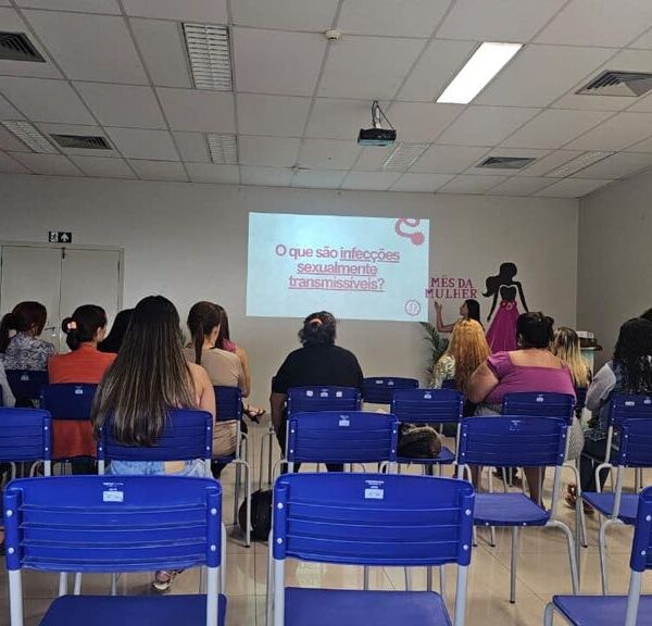 Iapen realiza palestra sobre saúde feminina para mulheres acompanhadas pela Central Integrada de Alternativas Penais de Rio Branco